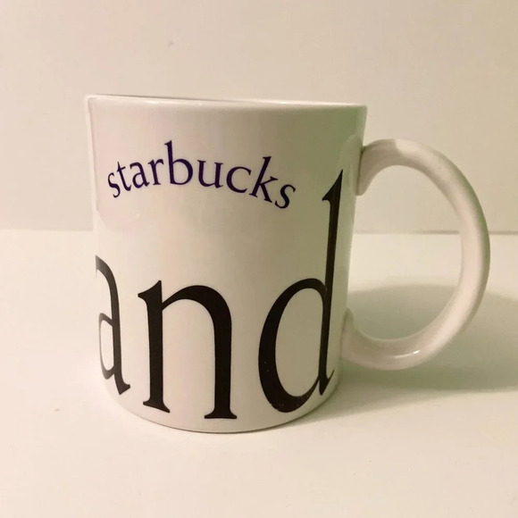 2002 Starbucks Scotland Collector Series City Mug Oversized 20oz Coffee Cup - Picture 2 of 13